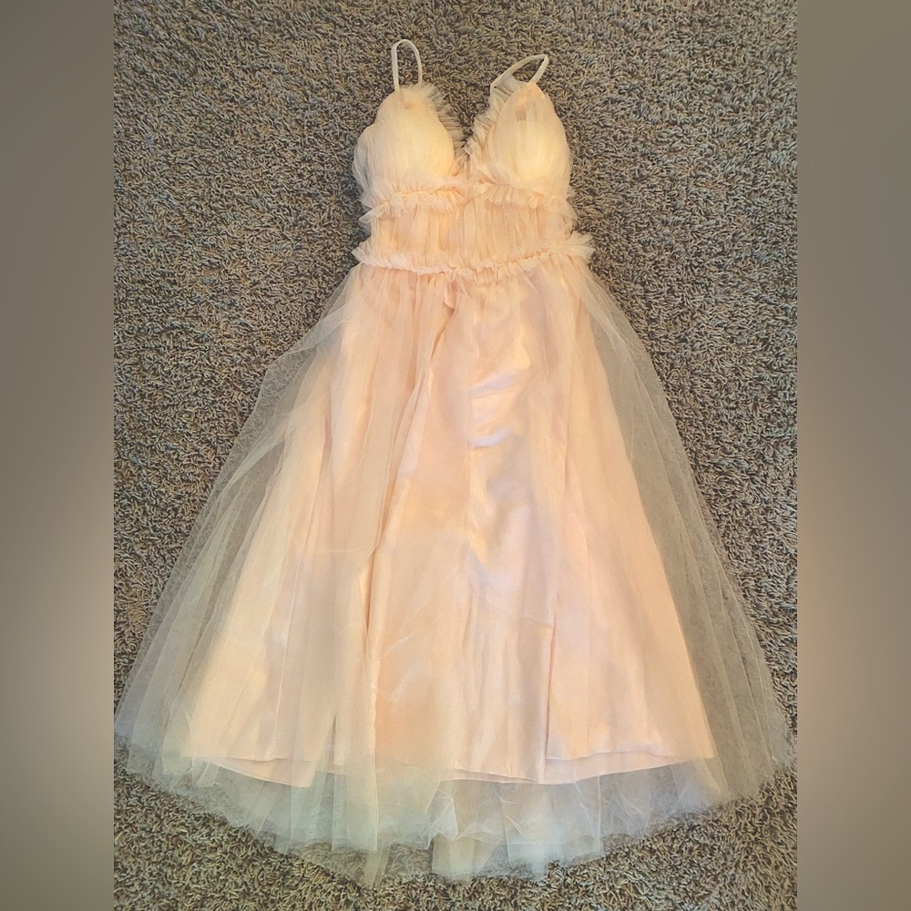 Light Pink Tulle Dress